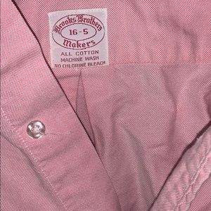 Brooks brothers makers light button up dress shirt